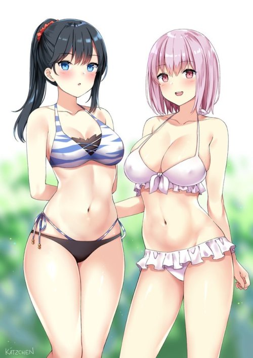 RatedKatzchen: &ldquo;Rikka &amp; Akane #SSSS_GRIDMAN t.co/NyM63QXCza&rdquo;