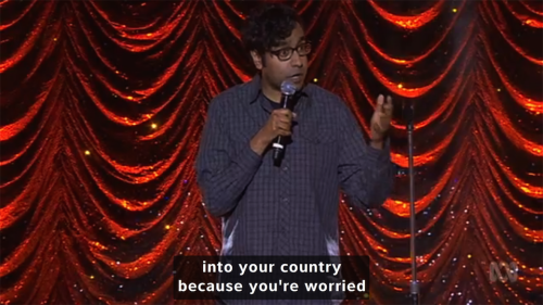 harikondabolu:I said this on Australian television.