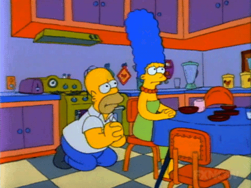 Homer: Oh, by the way, the night before the election, Mr. Burns is coming over for dinner.
Marge: What!?
Homer: Oh, and some reporters and camera crews, but you don’t have to feed them.
Bart: Cool, man! A media circus!
Marge: Absolutely not!
Homer:...