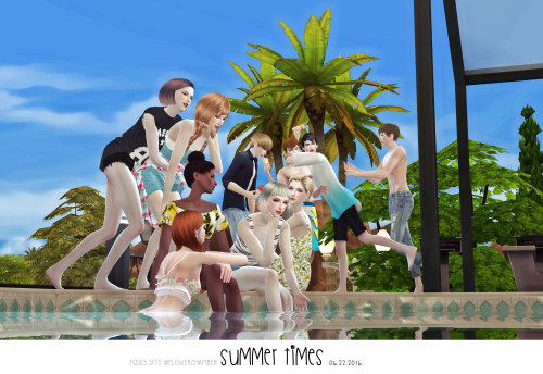 flowerchamber: GP: SUMMER TIMES POSES SETS Click here for HQ photos: [x] / or click the pics. Notes