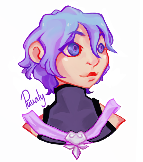 little drawing of aqua in these trying times