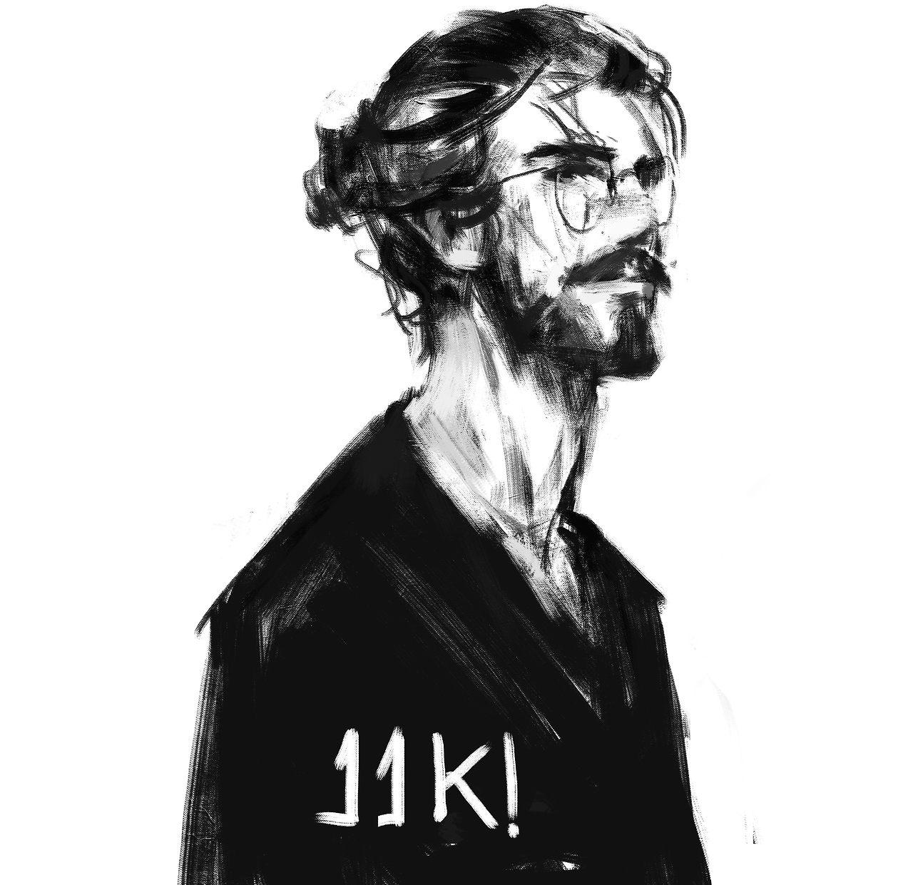 blvnk — My series of sketches of Harry Potter with beard...