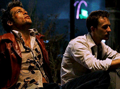 “It’s only after we’ve lost everything that we’re free to do anything.”Fight Club (1999) dir. David 