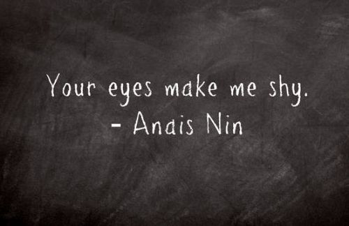 Makes my whole body, blush…