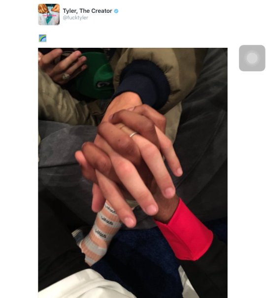 ok, but was tyler ever in the closet??