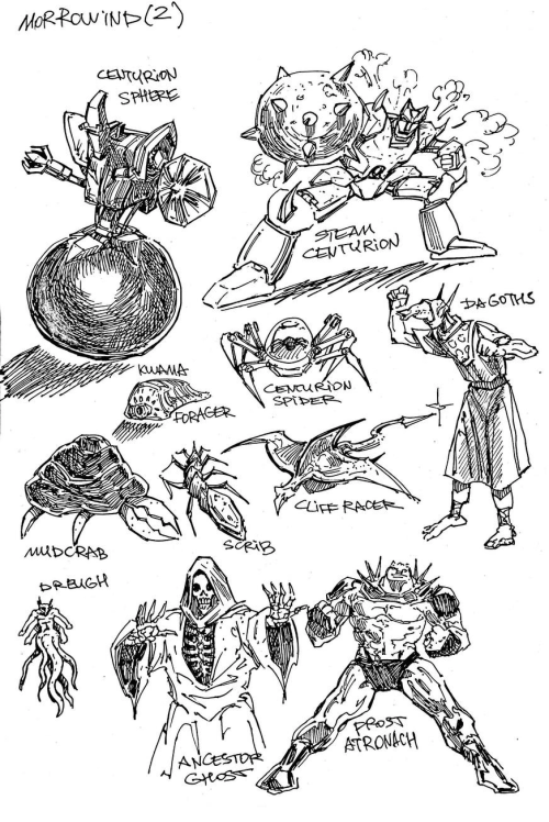 Morrowinds Creatures