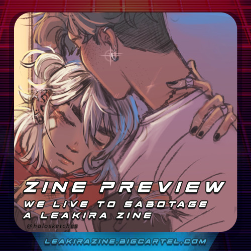 A bonding moment…Our sixth art preview is for a piece by Halo!Order your copy of the zine her