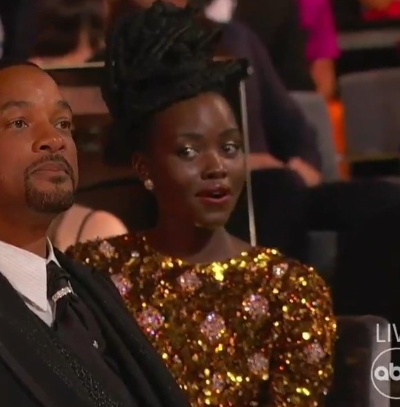 augustdementhe:nicksand:Lupita’s face though. Scared and aroused. 