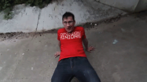 markipliergifs:  MARKIPLIER GYRATES IN YOUR FACE!