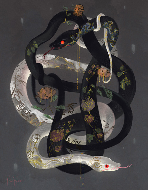 felixinclusis - fionahsieh‌ -  Parallel Serpents ~fiona hsieh
