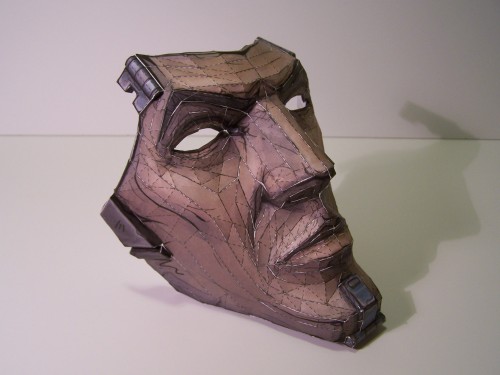 gamefreaksnz:  Handsome Jack papercraft mask  If you have Windows and want to use the free Pepakura viewer to view and print the mask, you can download the files from this folder:https://docs.google.com/open?id=0B9b…ktGR1Z0d3FFRVU If you are not running