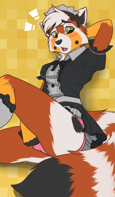 meadows-furry-field:  fur-blur:   Red Panda’s for Panda-is-red!   Mmmff that’s it. I’m fapping. Can’t hold it >~<-Meadow