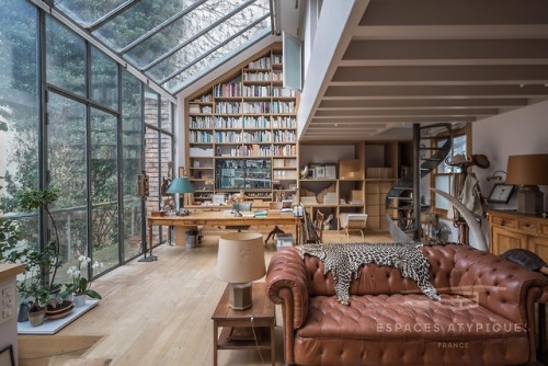 thenordroom:Loft apartment in ParisTHENORDROOM.COM - INSTAGRAM - PINTEREST - FACEBOOK