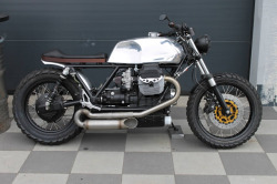 caferacerpasion:  Moto Guzzi Scrambler by