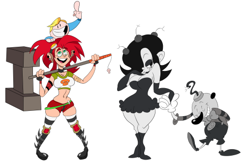 slbtumblng:  lexartsystuff:    Time for the 2nd Annual OC Tower! Hope you guys enjoy it!! *wink wink*     Gertrude and Cap'n Courage © Peppertode, Capn-Courage Bombzo and Cherri Bombshell © Clxcool   Llama Dude © Bitkade   Mr. JB © Disko-Heron   Macy