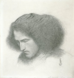 Simeon Solomon English, 1840-1905 Self-Portrait,