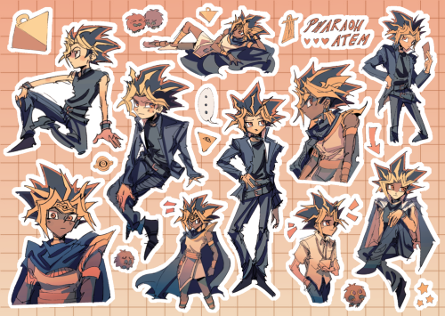 spent last night formatting these ygo sticker sheets! ^^ id like to do a couple more before i order 