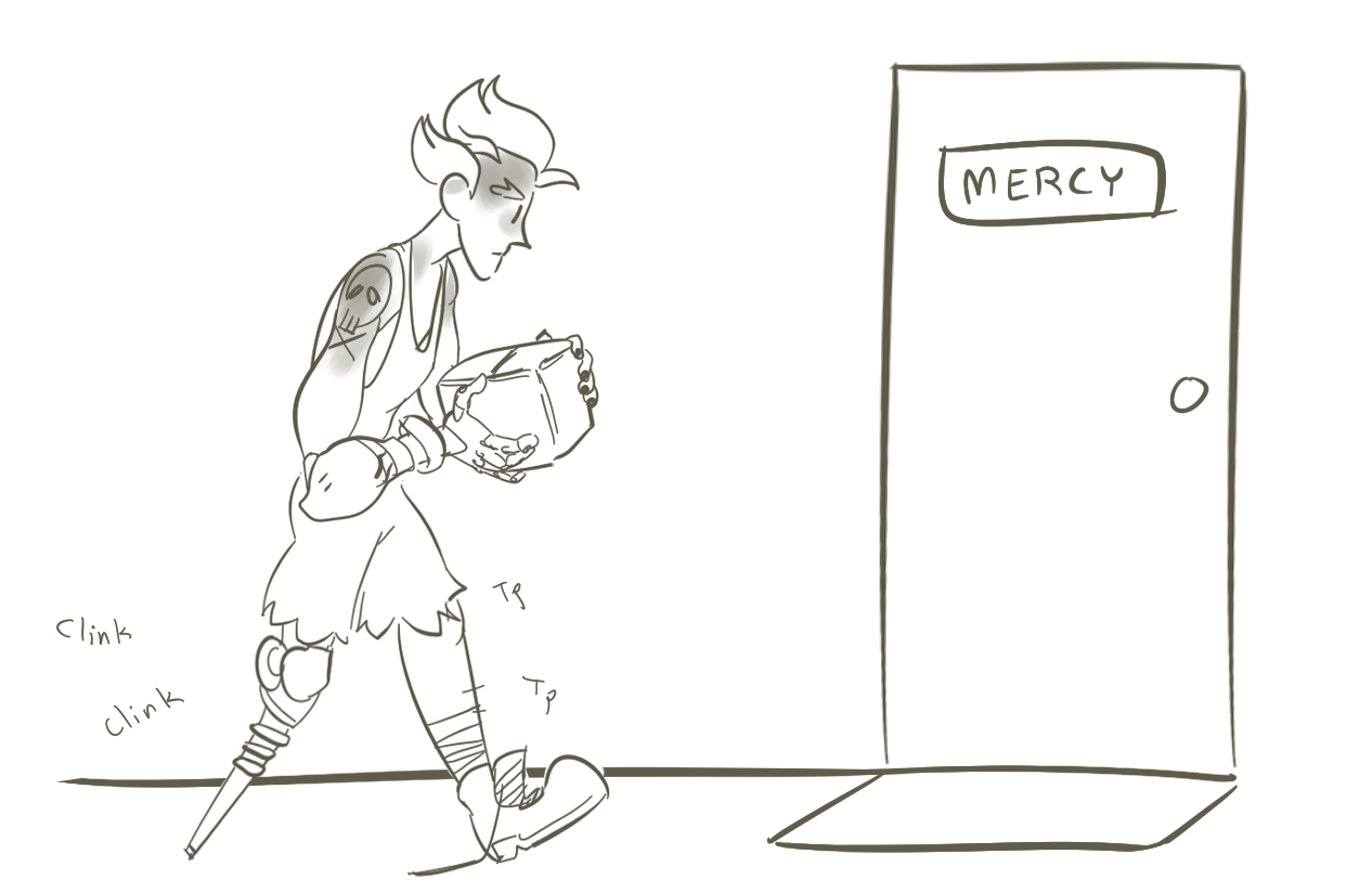 botoart:  My friend and I had a conversation once where we discussed Junkrat leaving