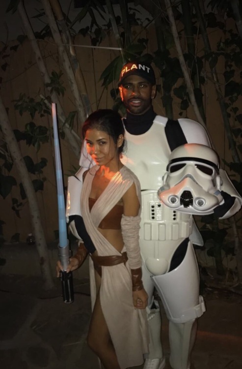 internetsai: efurujr:Jhené Aiko & Big Sean At Hollywood Roosevelt Hotel Party In LAthem.