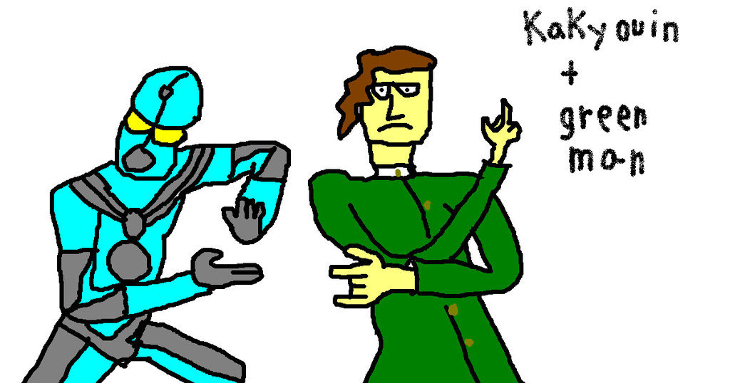 masteranimepainter:  Green man isnt quite as grren as I originally wanted.  Beautiful
