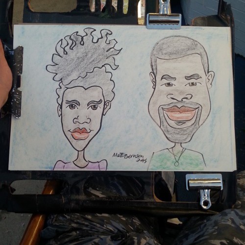 Porn Yup, caricature at Dairy Delight! #mattbernson photos