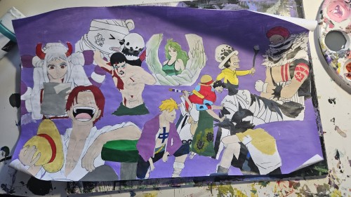 I Finally Finished All The Base Colors (and Some Shadows)