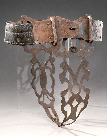 17th century French chastity belt.