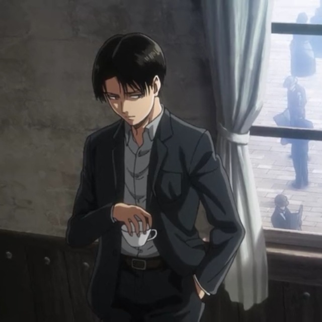 levi ackerman's death glare | Tumblr