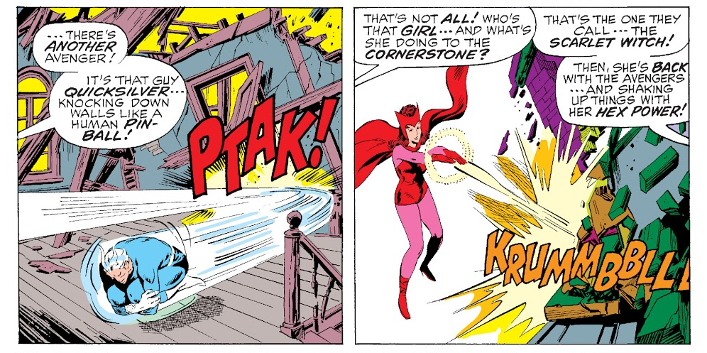 It's a family affair in the SCARLET WITCH AND QUICKSILVER comic