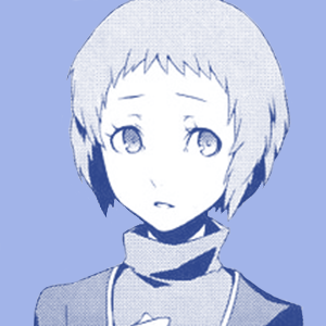 lichedits: FUUKA YAMAGISHI FROM PERSONA 3 ✦ 300x300 blue manga icons         &nb