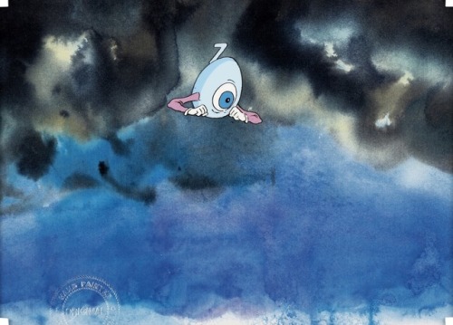 Animation art from the 1981 sci-fi fantasy film, HEAVY METAL.