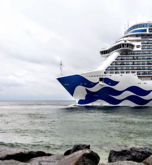 Hello there Sea Witch!*** *** *** #cruiseshipcrayz #cruise #cruiseship #princesscruises #seawhitch