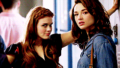  tw meme: [2/4] friendships » Allison & Lydia  “Allison, I love you. So if you need to do that thing where we talk about me and pretend like we’re not actually talking about you, that’s totally fine!” 