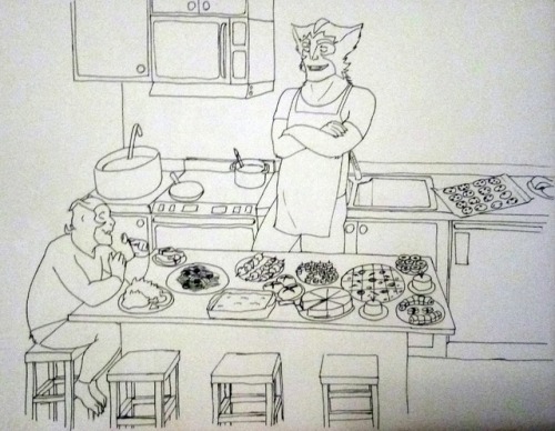 empersiannicole: Light Hearted Galra Week Day 6: Random Headcanons Proroks stress cooks, and when he