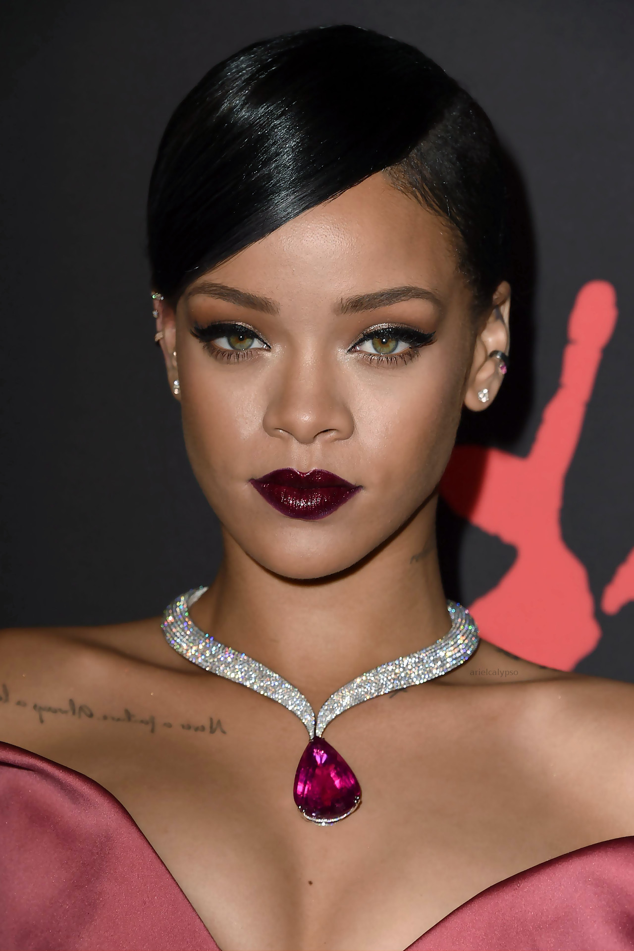 arielcalypso: Rihanna at her 1st  annual “Diamond Ball” in Los Angeles. (11th