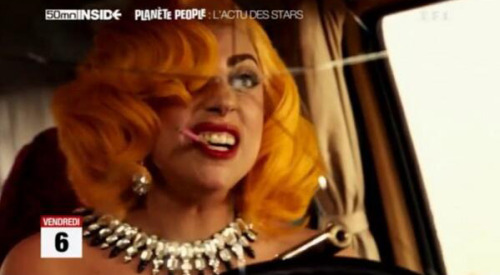 ladyxgaga:  Three new photos of Gaga as La Chameleon in Machete Kills.