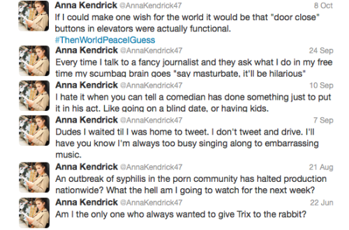 Anna Kendrick is a gift.