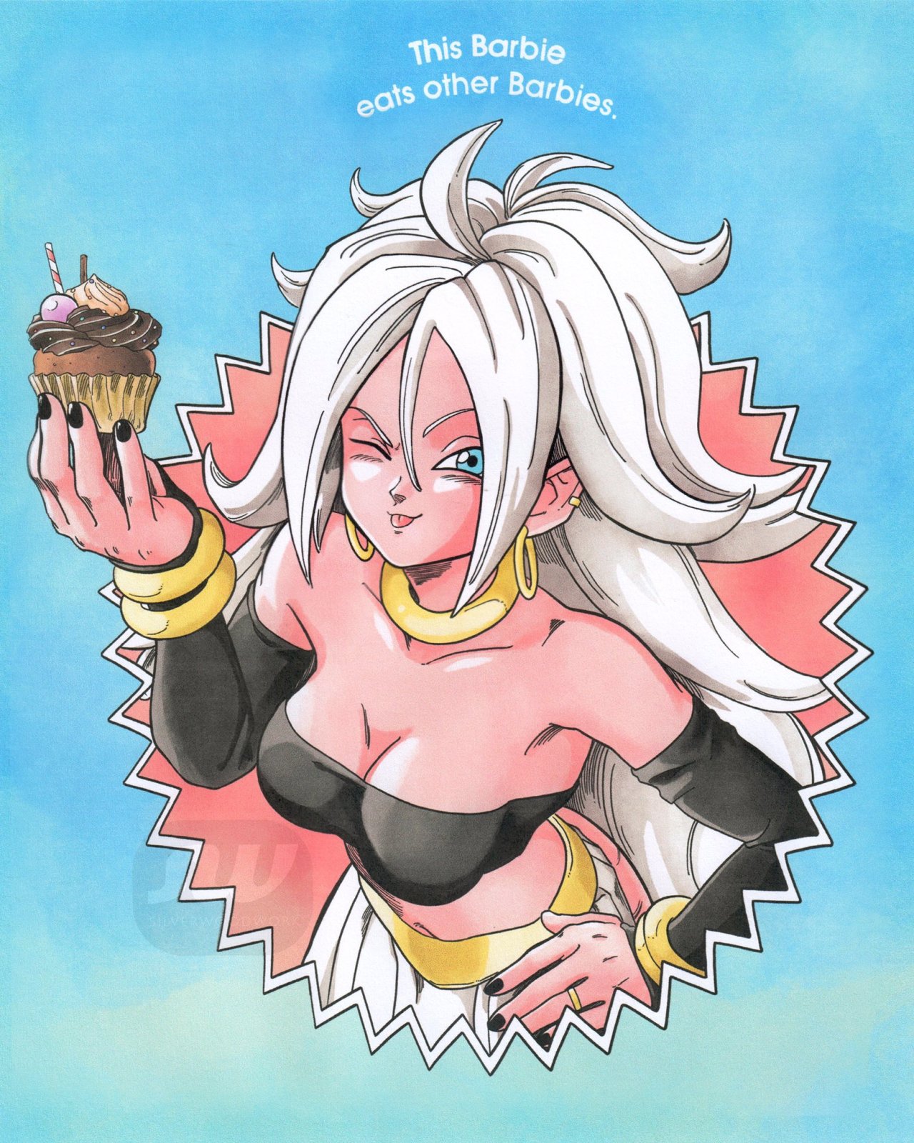 silverwood. — Android 22 in Dragon Ball Fighterz! Original