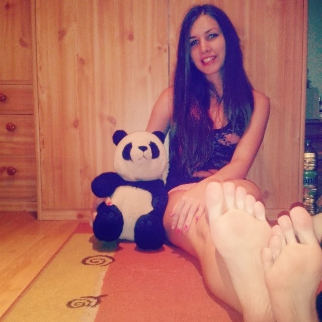 Beautiful Teen Girl's Feet