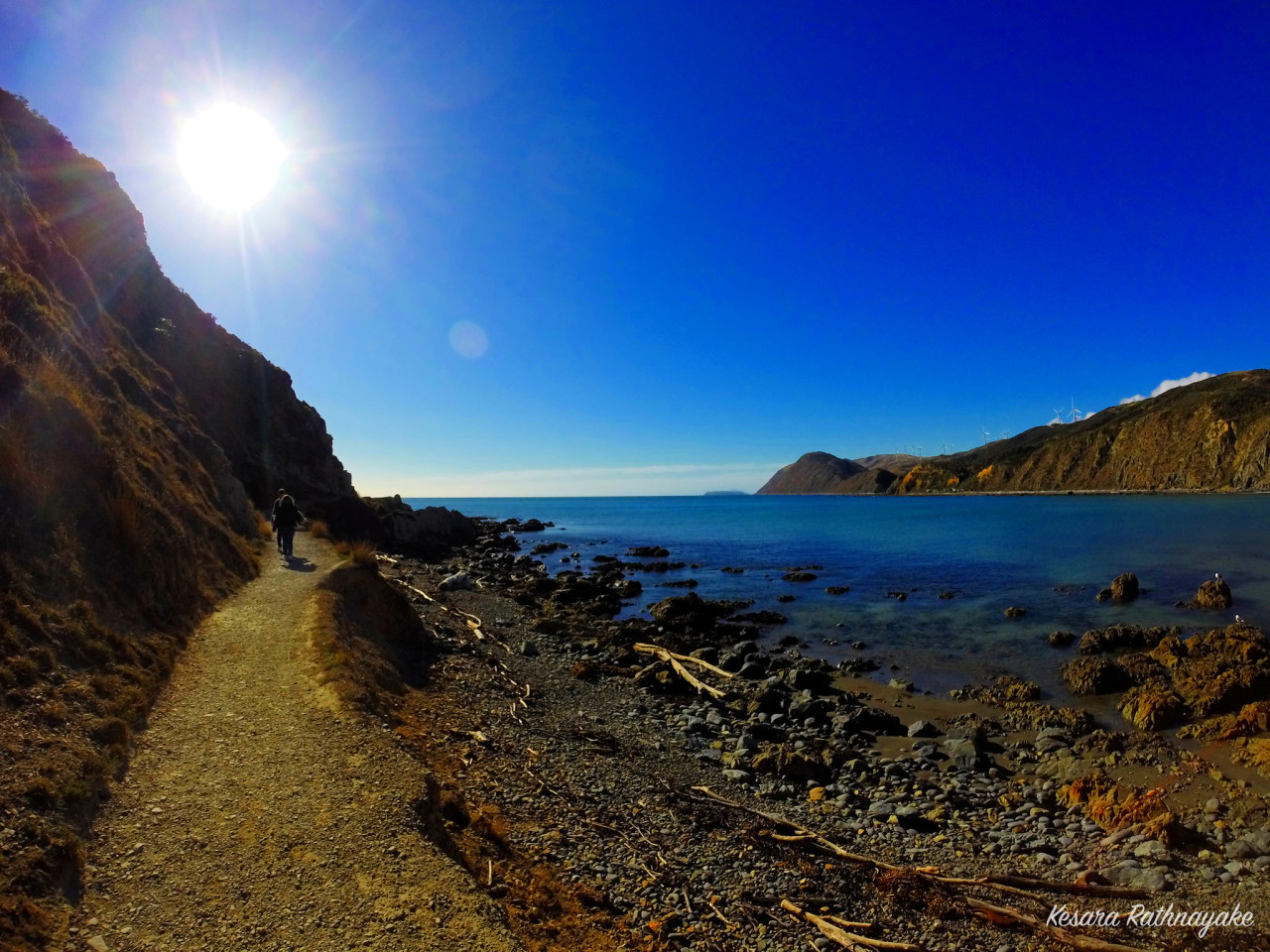 Makara BeachPhoto taken at Makara Beach, Wellington, New Zealand.
Photograph by Kesara Rathnayake [flickr].
——
This image was created with free open source software Luminance HDRandGimp.
This image is licensed under a Creative Commons...