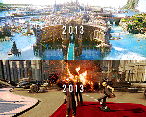 moonshields-deactivated20191024:  FFXV TRAILERS OVER THE YEARS 