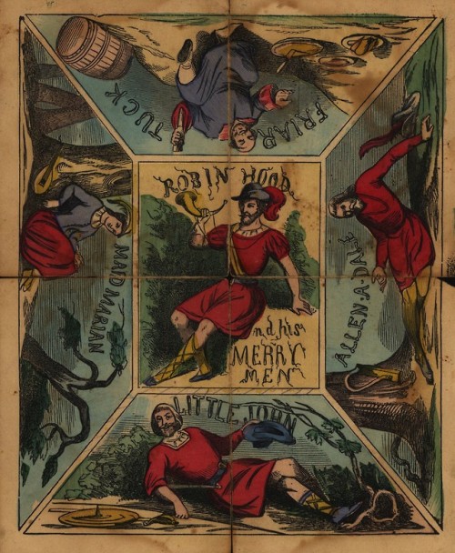 usfspecialcollections:The Bugle Horn, or,Robin Hood and His Merry Men: a Mirthfull Game bears a stri