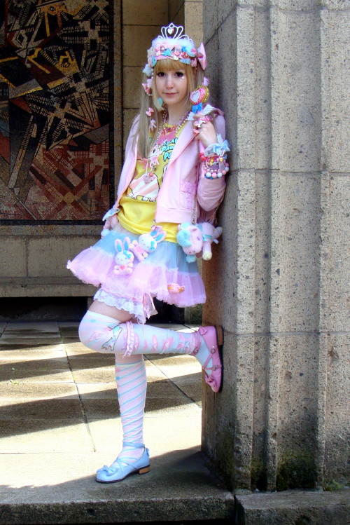 pamyurinliz:  ☾Magical✮デコラ♥^0^)/ My outfit for the JapanDay in Düsseldorf! It was fantastic! I just love this event! >w< There is always a big firework at the end of the day ^-^