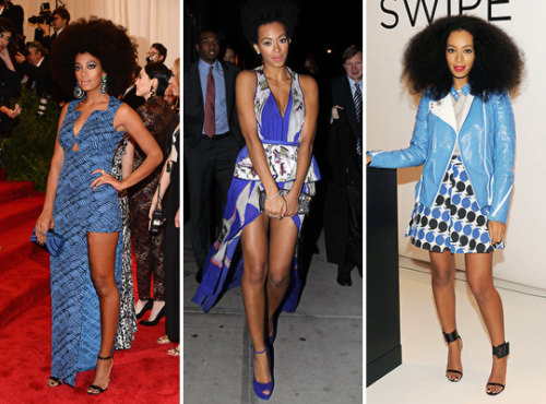 sheabuttabae: jessicaisgray: Solange + colors Her style is everything.