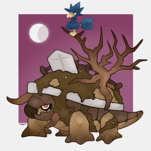 the-vanilluxe-treatment: Tombstone Torterra