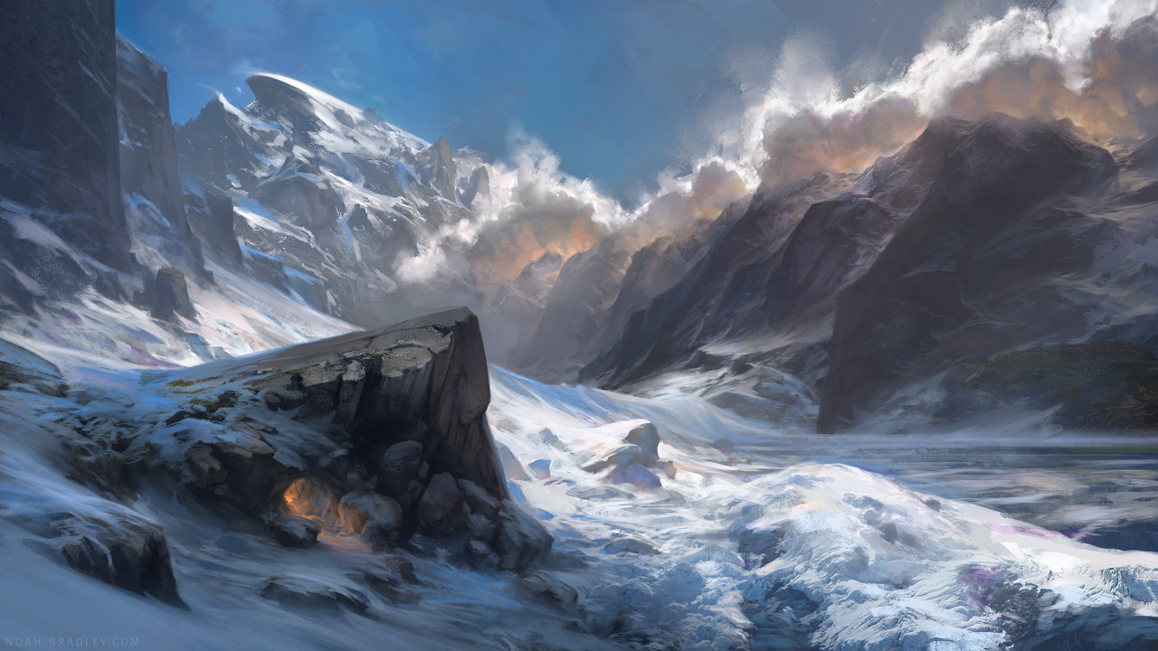 cinemagorgeous:  Interview with Featured Artist Noah Bradley Noah Bradley is an