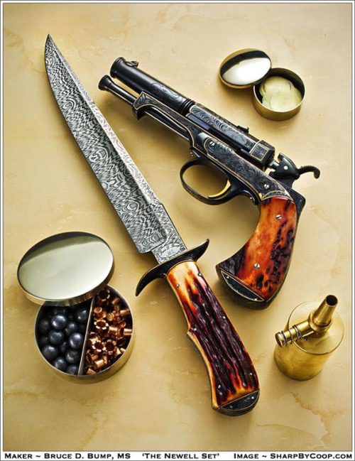 knifepics:  by Bruce Bump Knives 