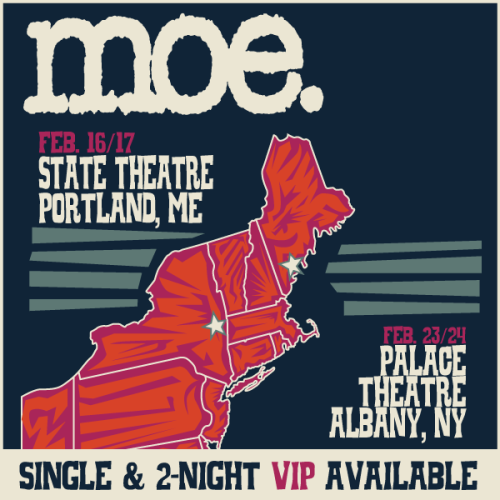 “We’re psyched to be rocking out with our famoe.ly again at The State Theatre in Portland, ME February 16th + 17th and The Palace Theatre in Albany, NY February 23rd + 24th! A request period is currently underway for tickets from now until Tuesday at...