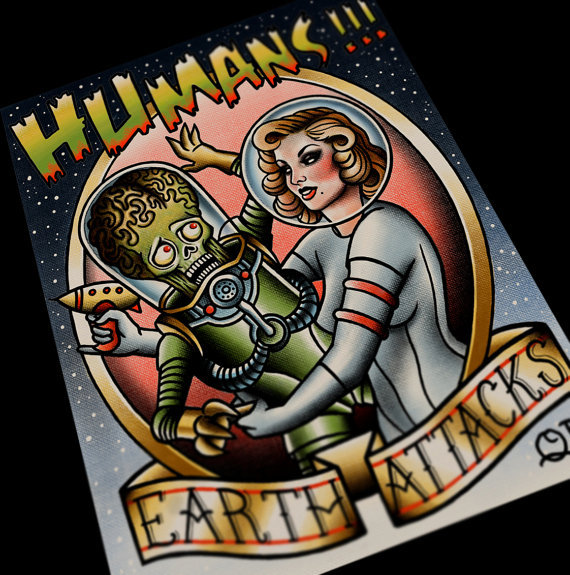flash-art-by-quyen-dinh:  New Print! :)