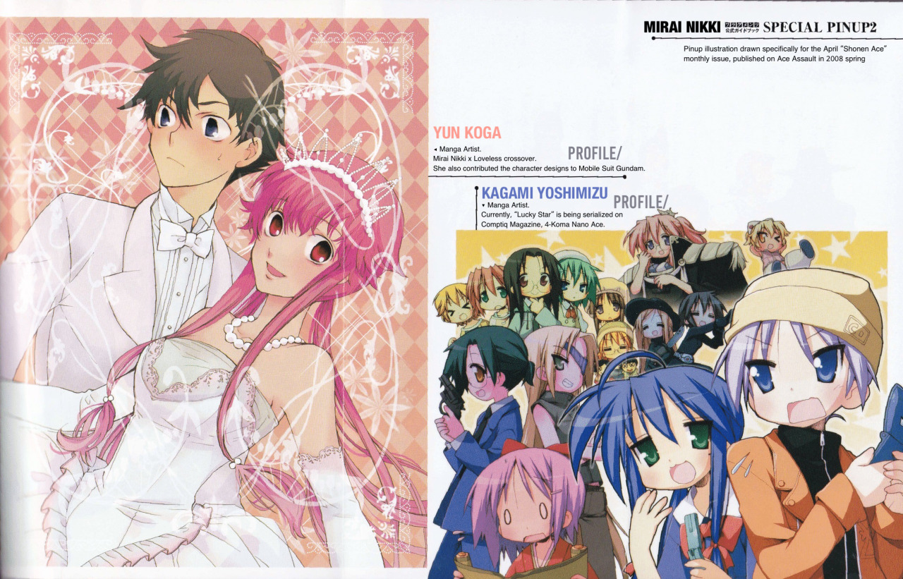 The Mattress — Mirai Nikki Fragments Official Guidebook